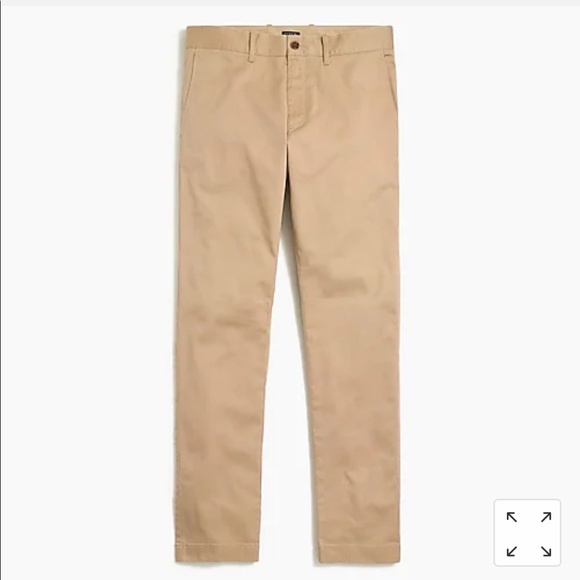 J. Crew Factory Driggs Slim Fit Stretch Khakis - Picture 3 of 9
